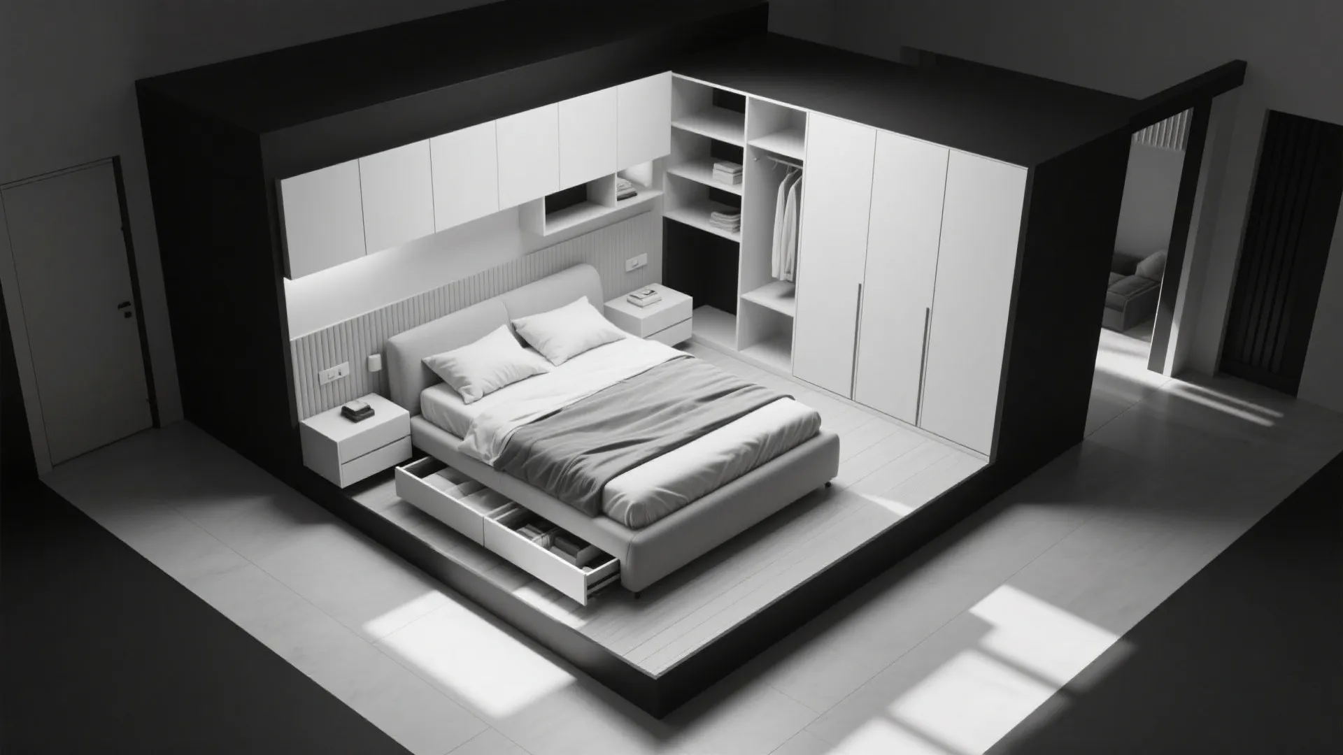 5. Keep storage minimal and lines clean