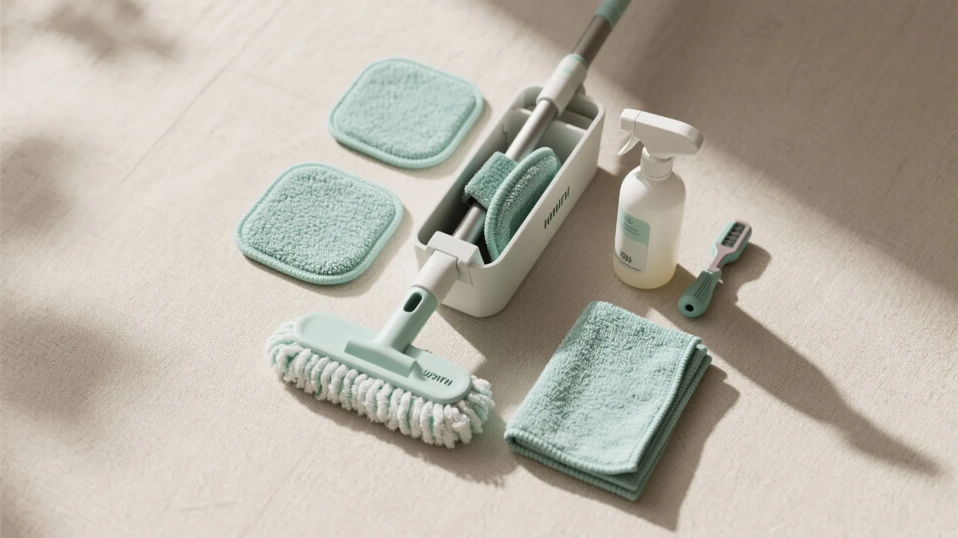 3. Combine with a compact cleaning caddy for a faster rhythm