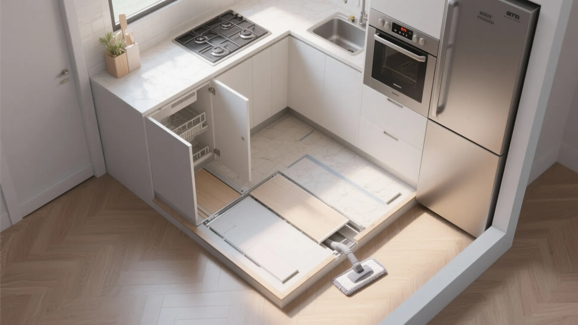 3. Design for accessible cleaning zones