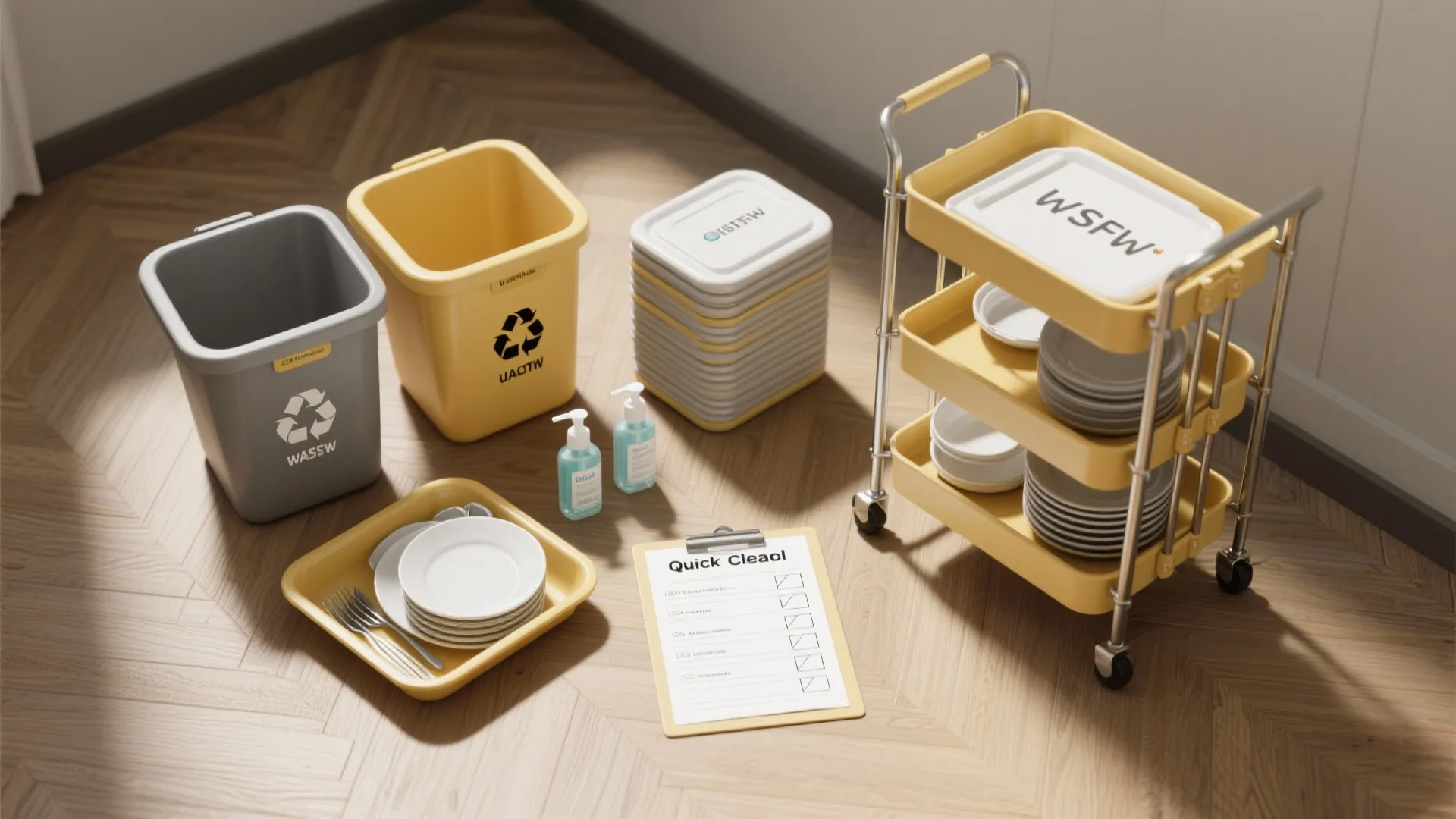 5. Quick Cleanup and Storage Solutions