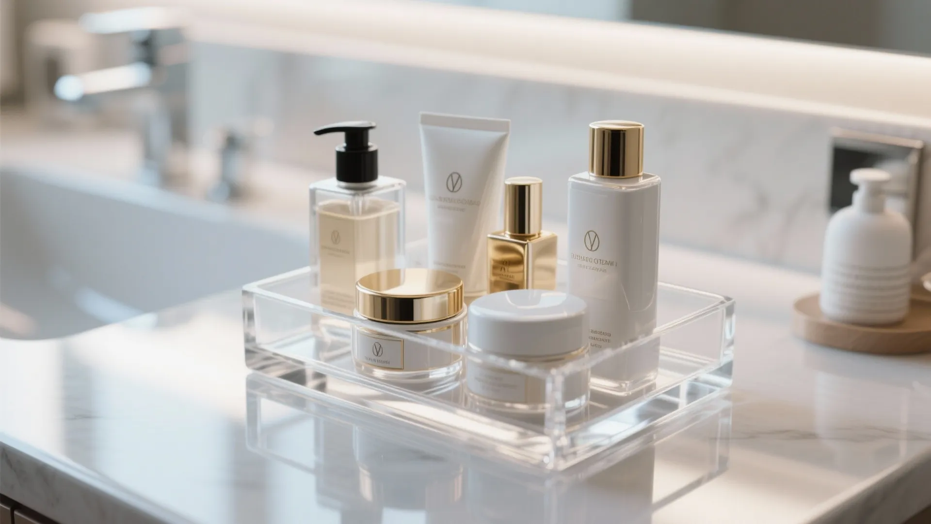 4. Clear Acrylic Tray