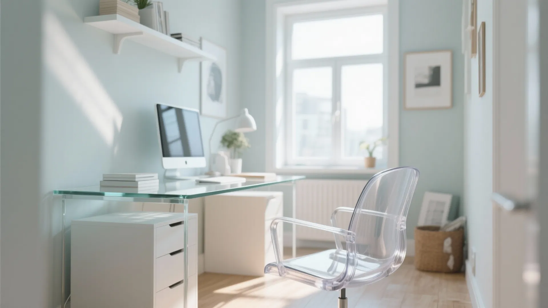 5. Clear Acrylic Chairs