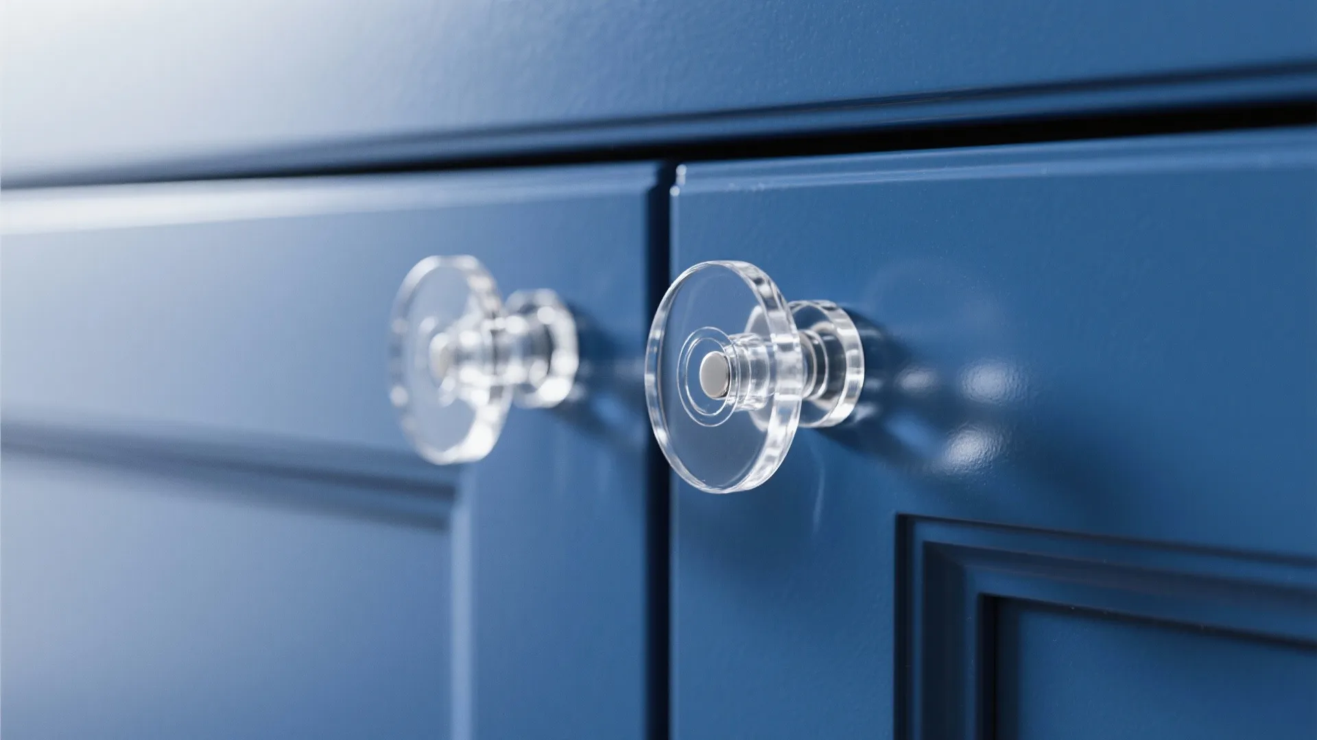 4. Clear Acrylic Pulls