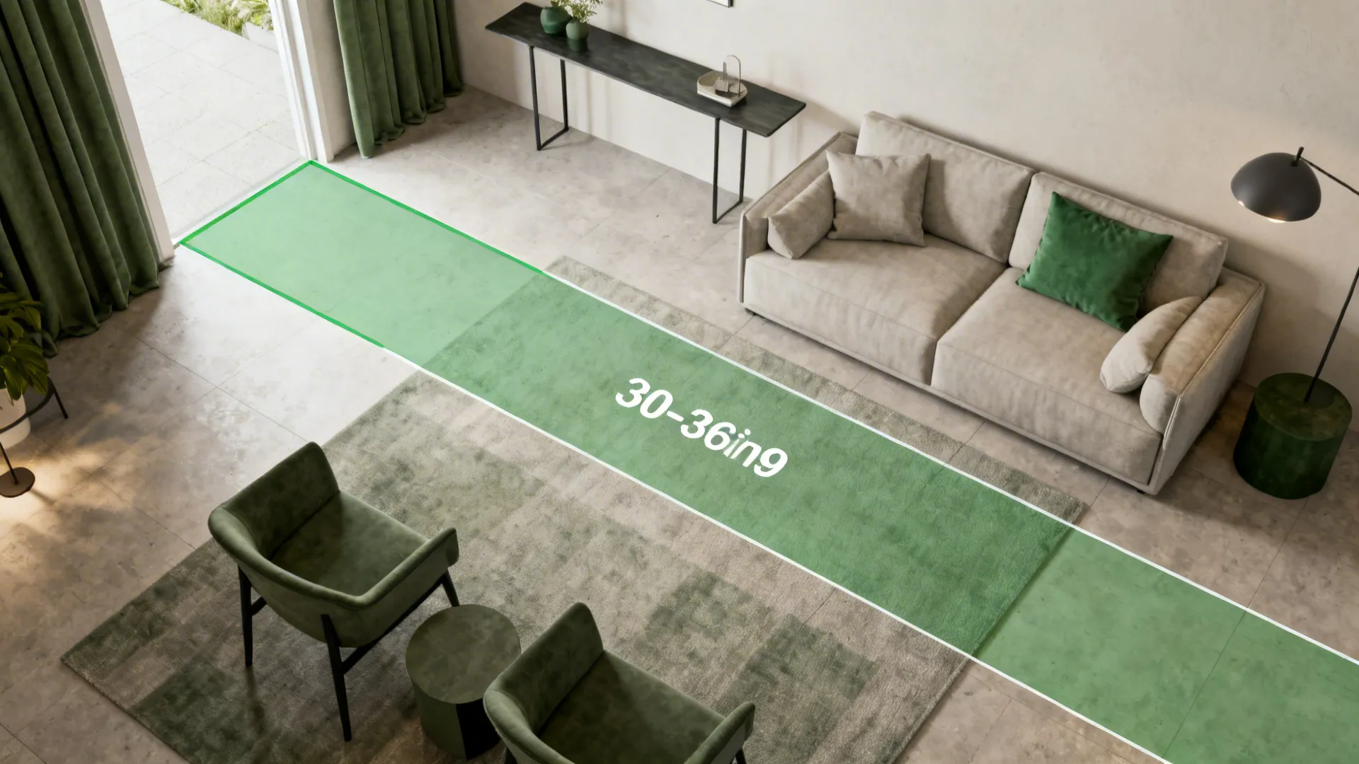 2. Create clear circulation paths