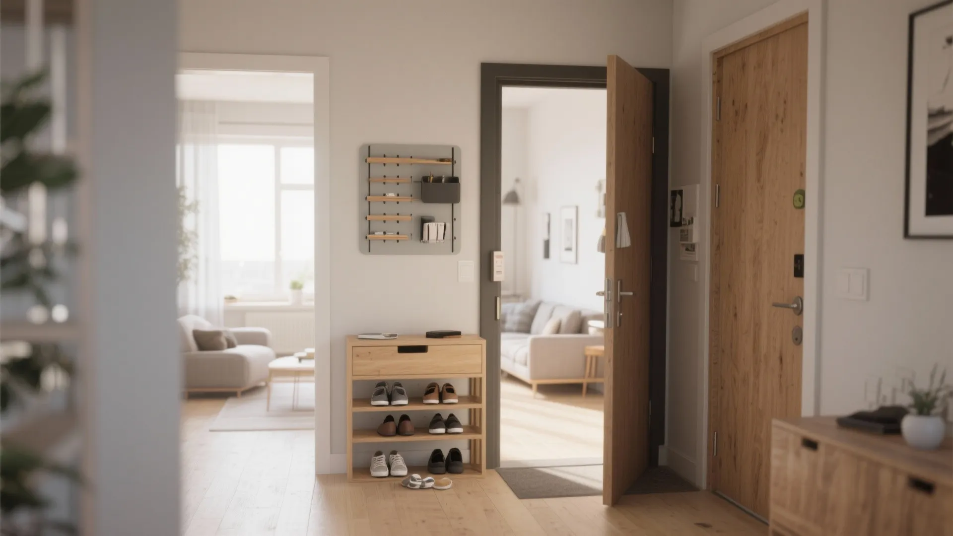 1. Clear the Entryway