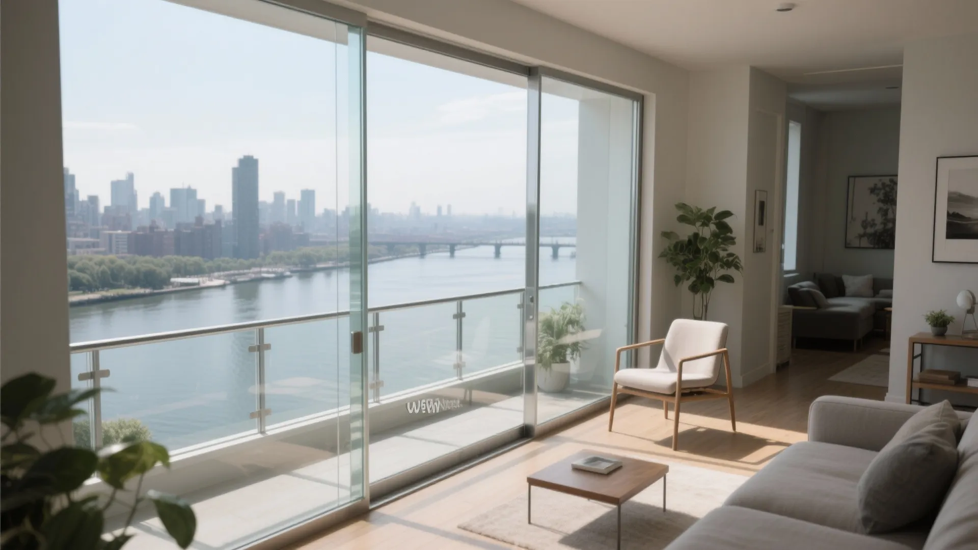 1) Clear Glass Railings for Maximum Light