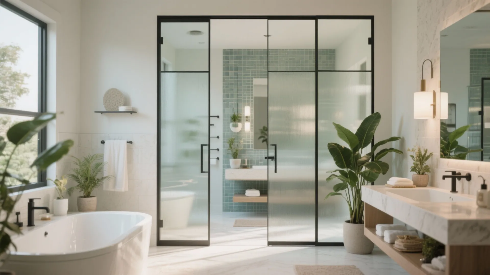 Clear Polycarbonate Swing Door