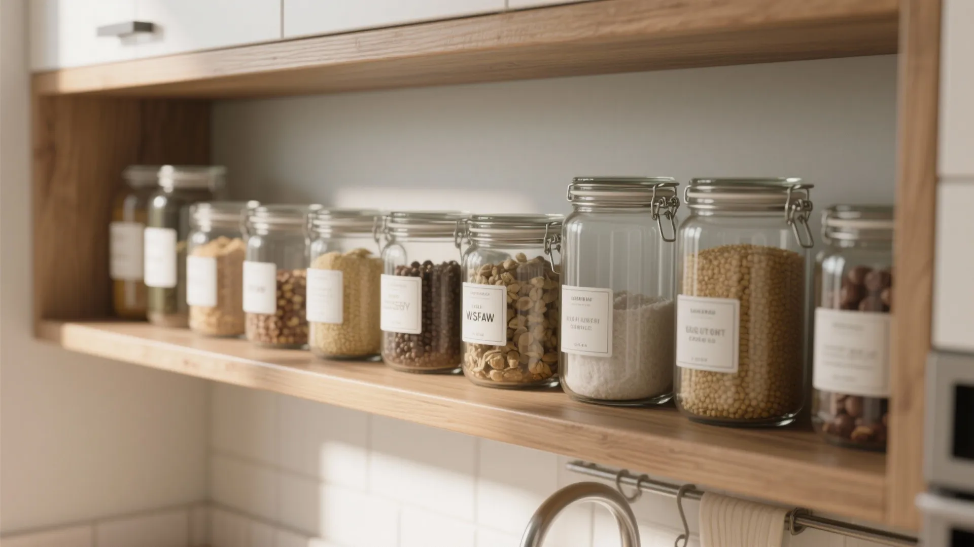 2. Rethink food storage for visibility