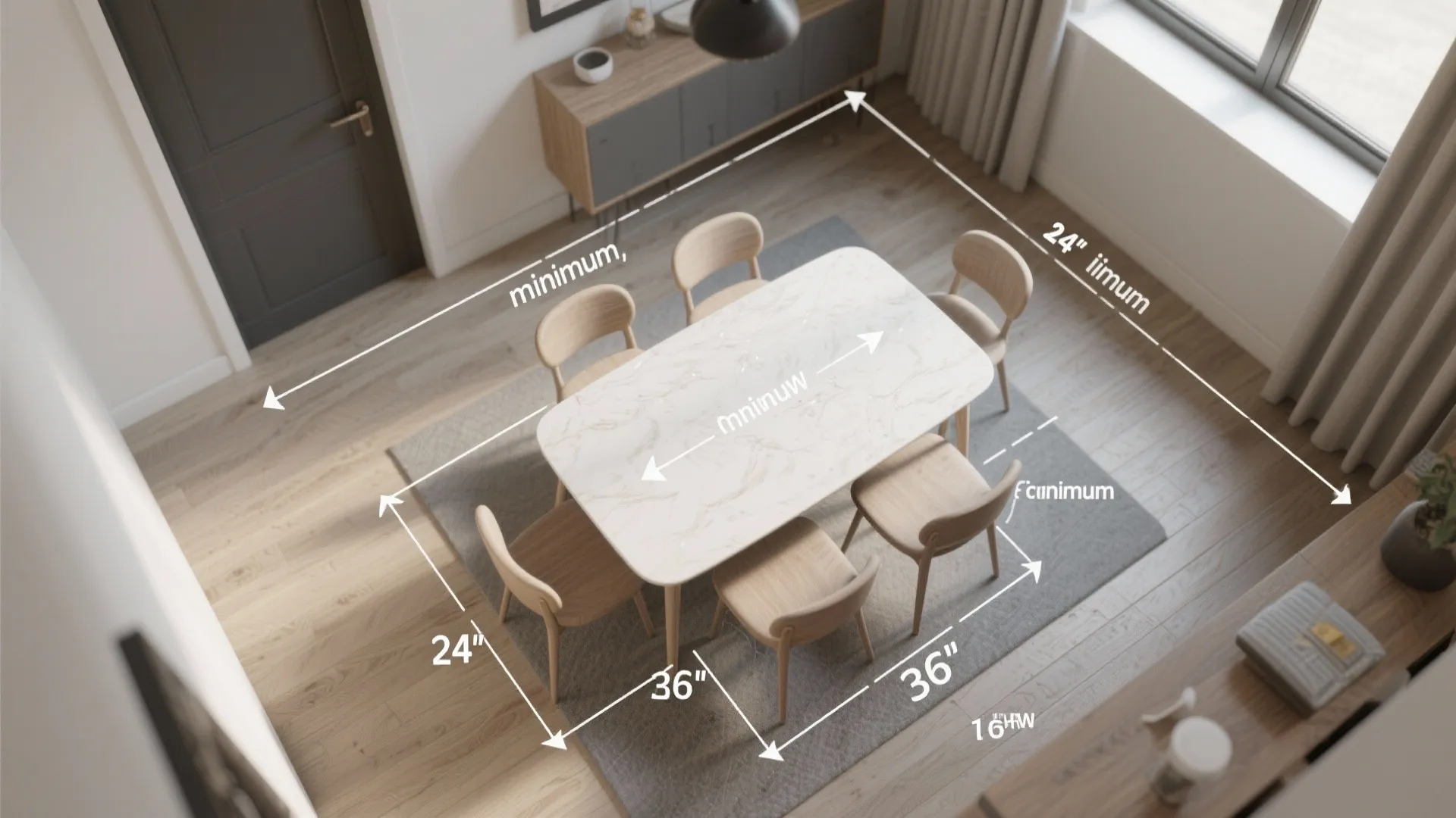 Tip 5: Clearance rules and realistic sizes