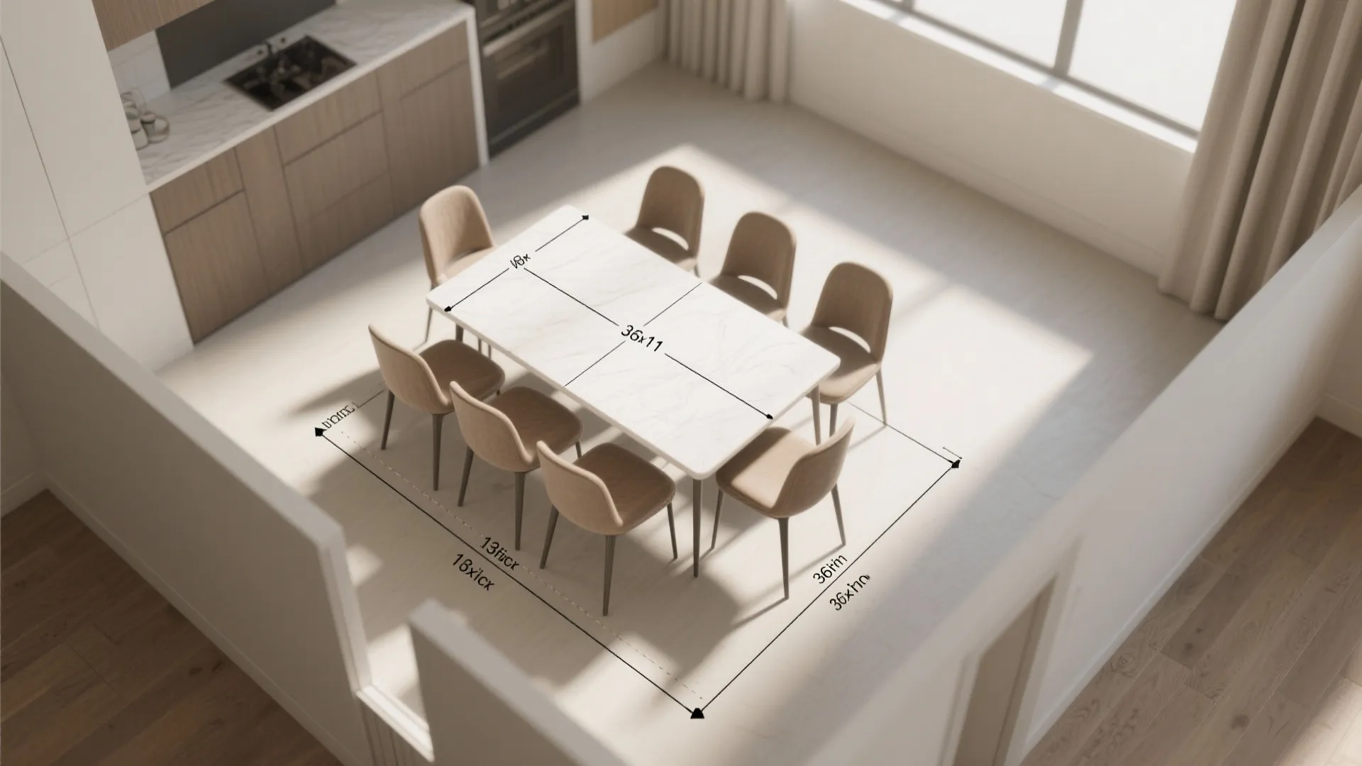2. Prioritize clearance and chair choice