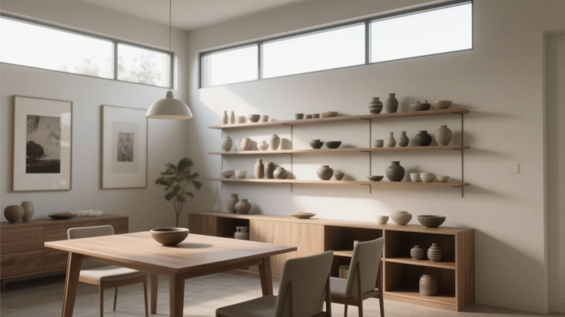 3. Clerestory Windows to Keep Walls Free