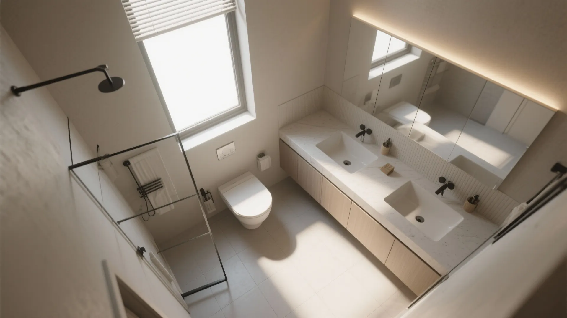 High Clerestory or Transom Windows Above Eye Level