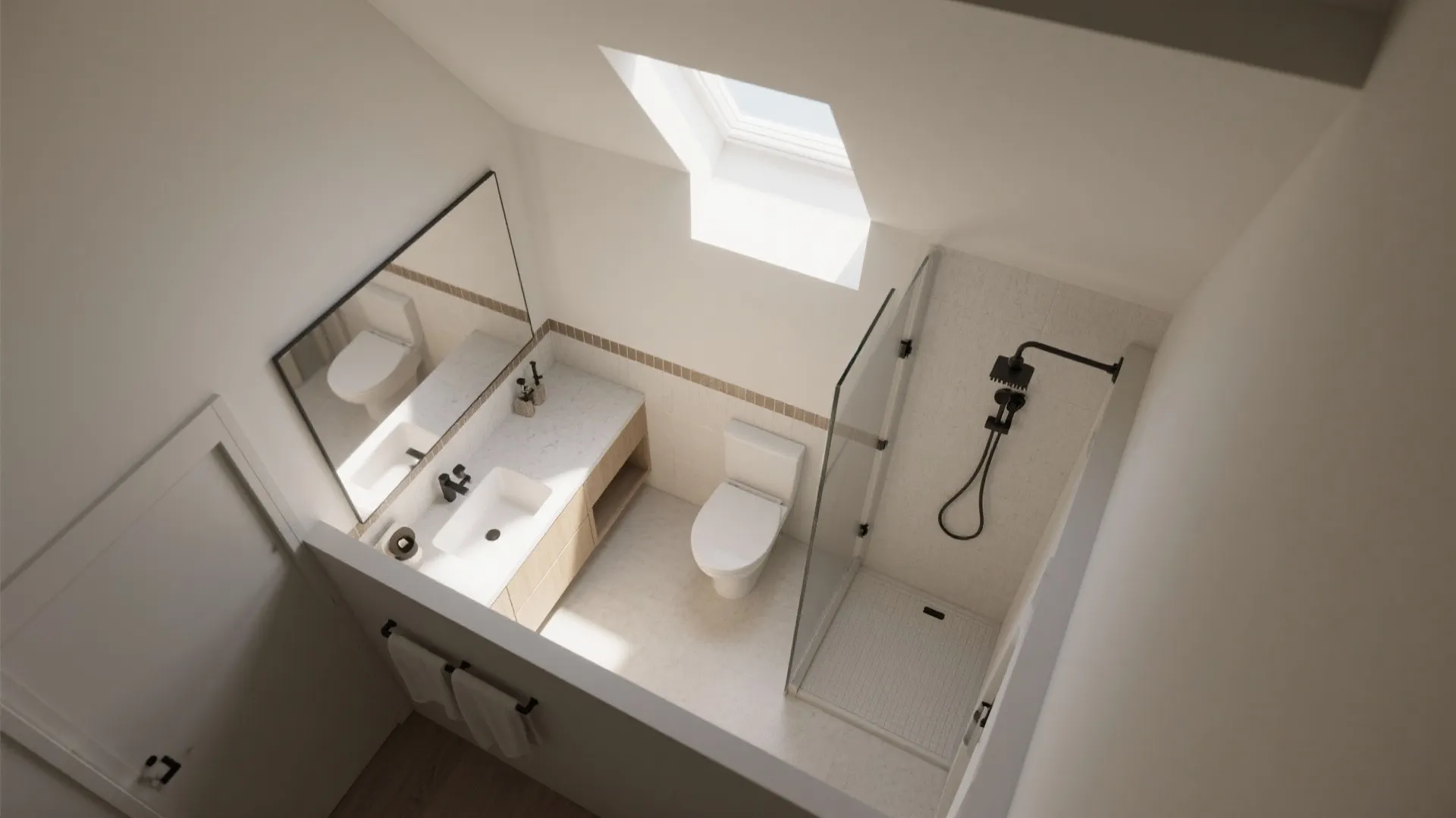 High Clerestory Windows to Lift Light, Not Lines of Sight