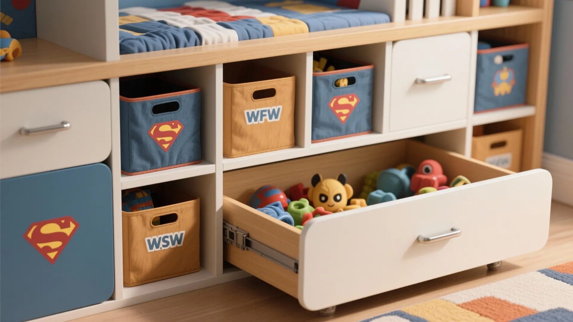 4. Clever Storage: Fortress Meets Function