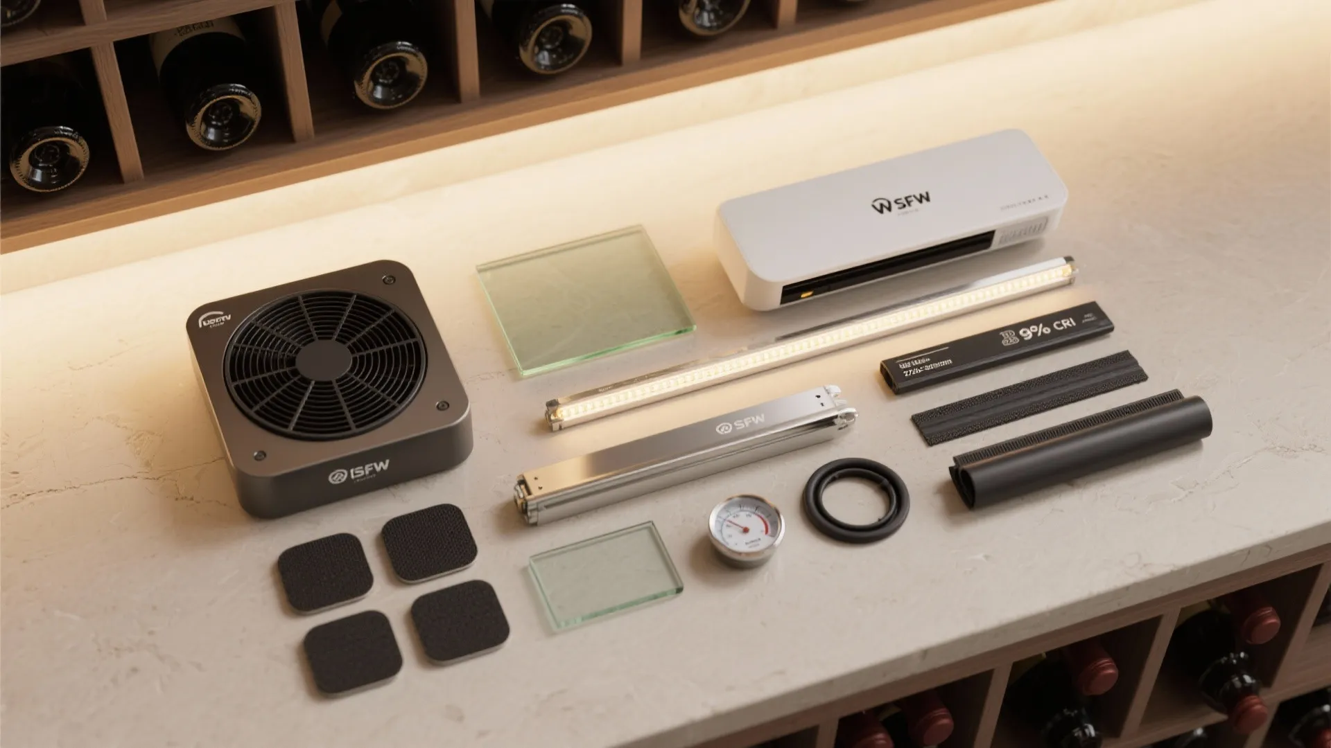 Climate Control and Zoned Lighting That Protect the Collection