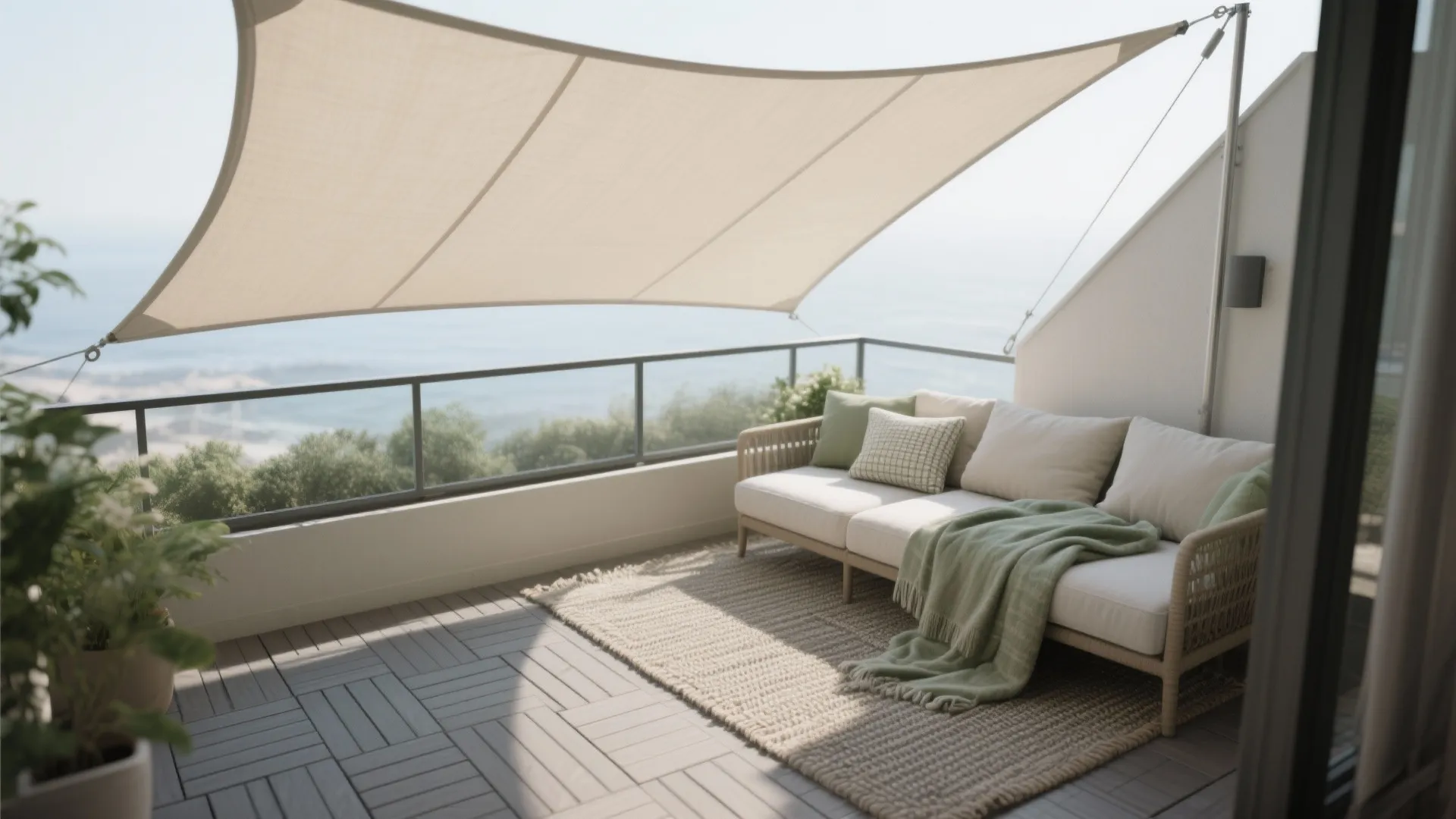 Climate-ready shade, flooring, and all-weather softs