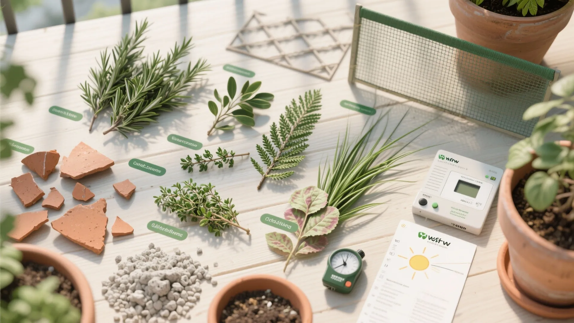 Climate-smart plant palette (and microclimate hacks)