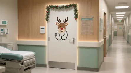 5 Christmas Door Decorating Ideas for Medical Offices