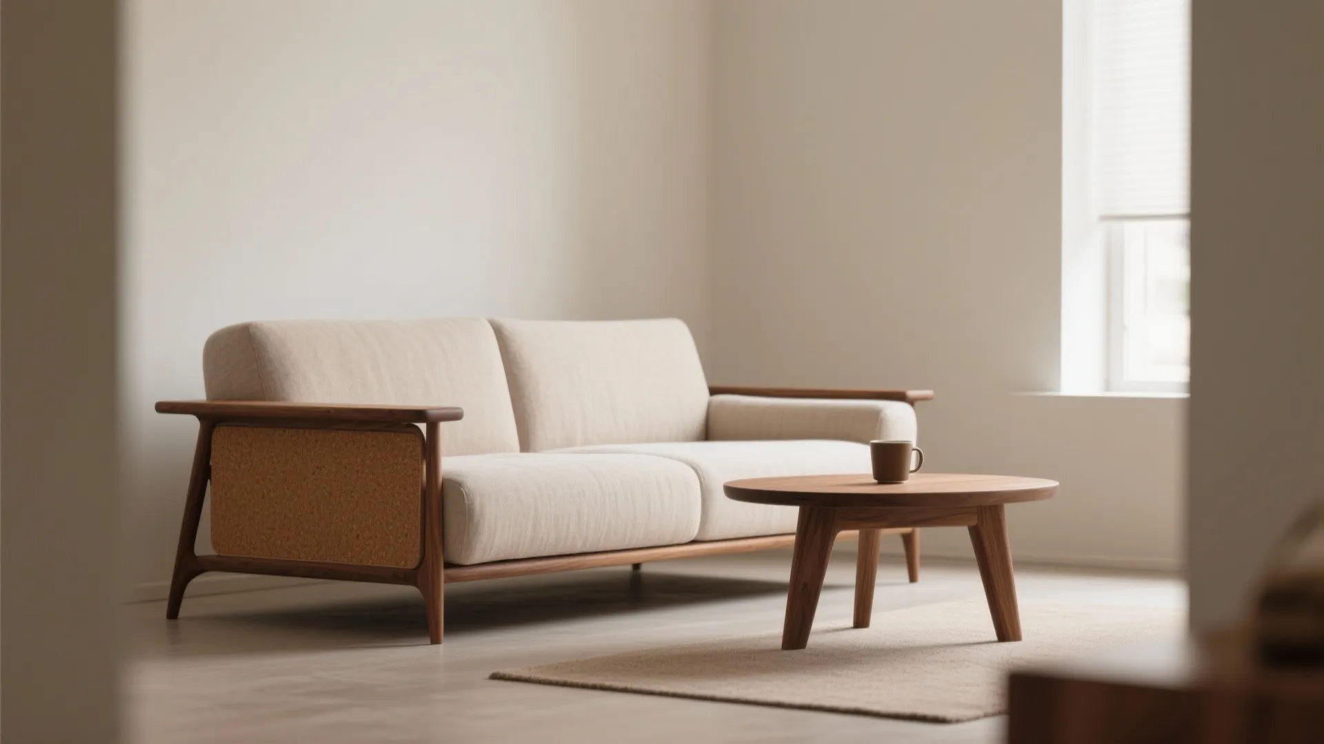 Clip-on sofa arm tables for zero-footprint convenience