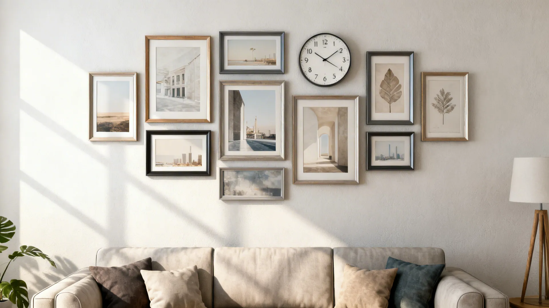 4. Beside a Gallery Wall