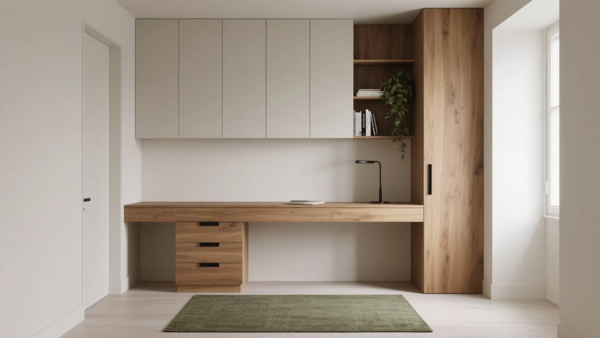 Minimalist Storage That Hides Visual Noise