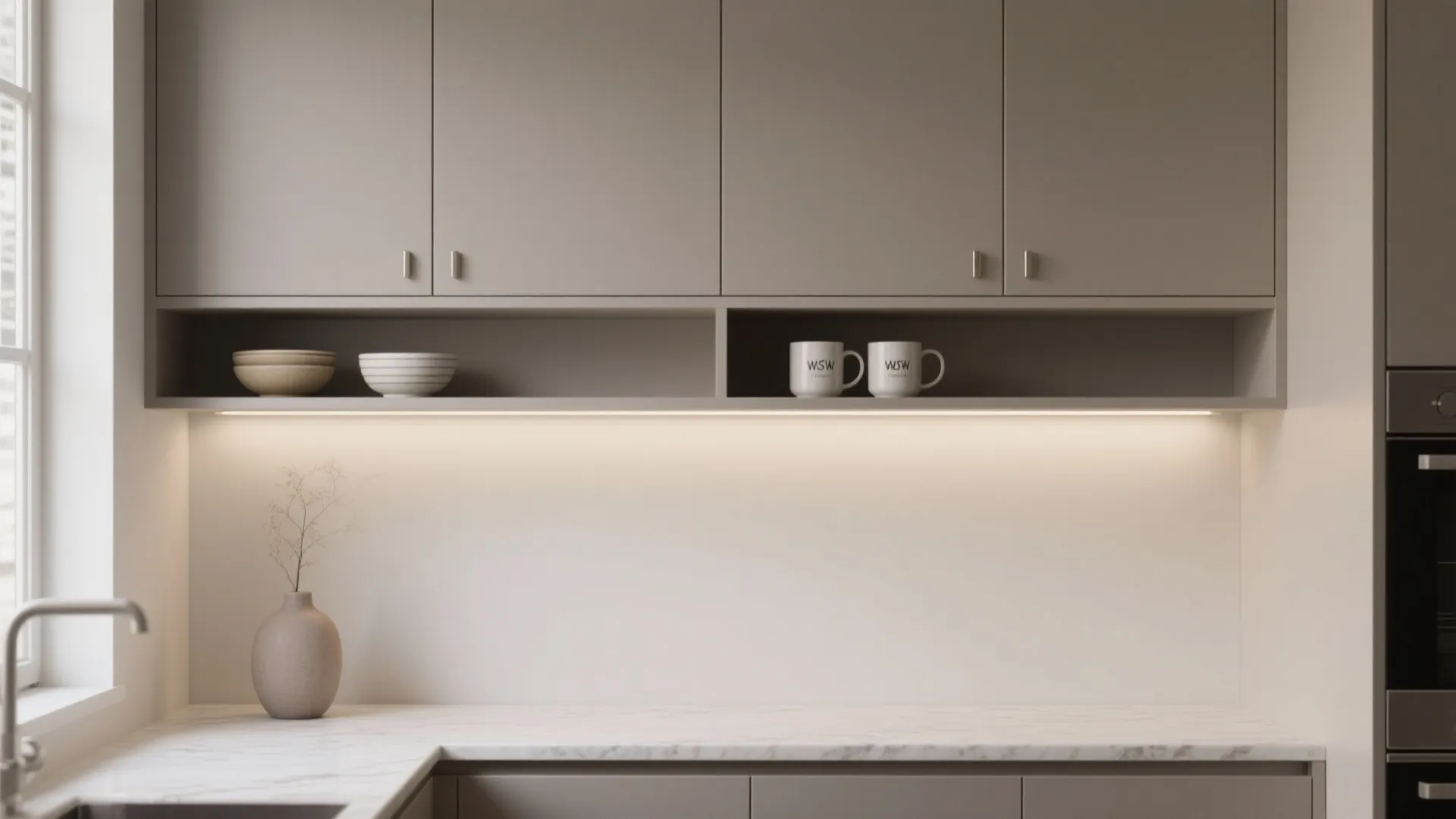 Minimalist Kitchen Storage that Actually Closes