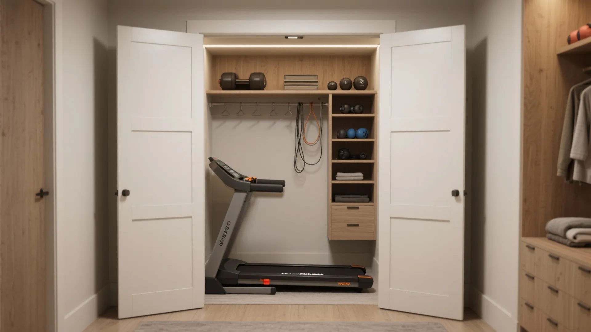 3. Closet or alcove conversion