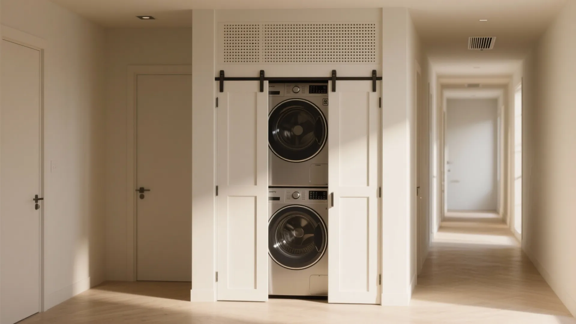 Closet Conversion: Hide the Stack Behind Doors