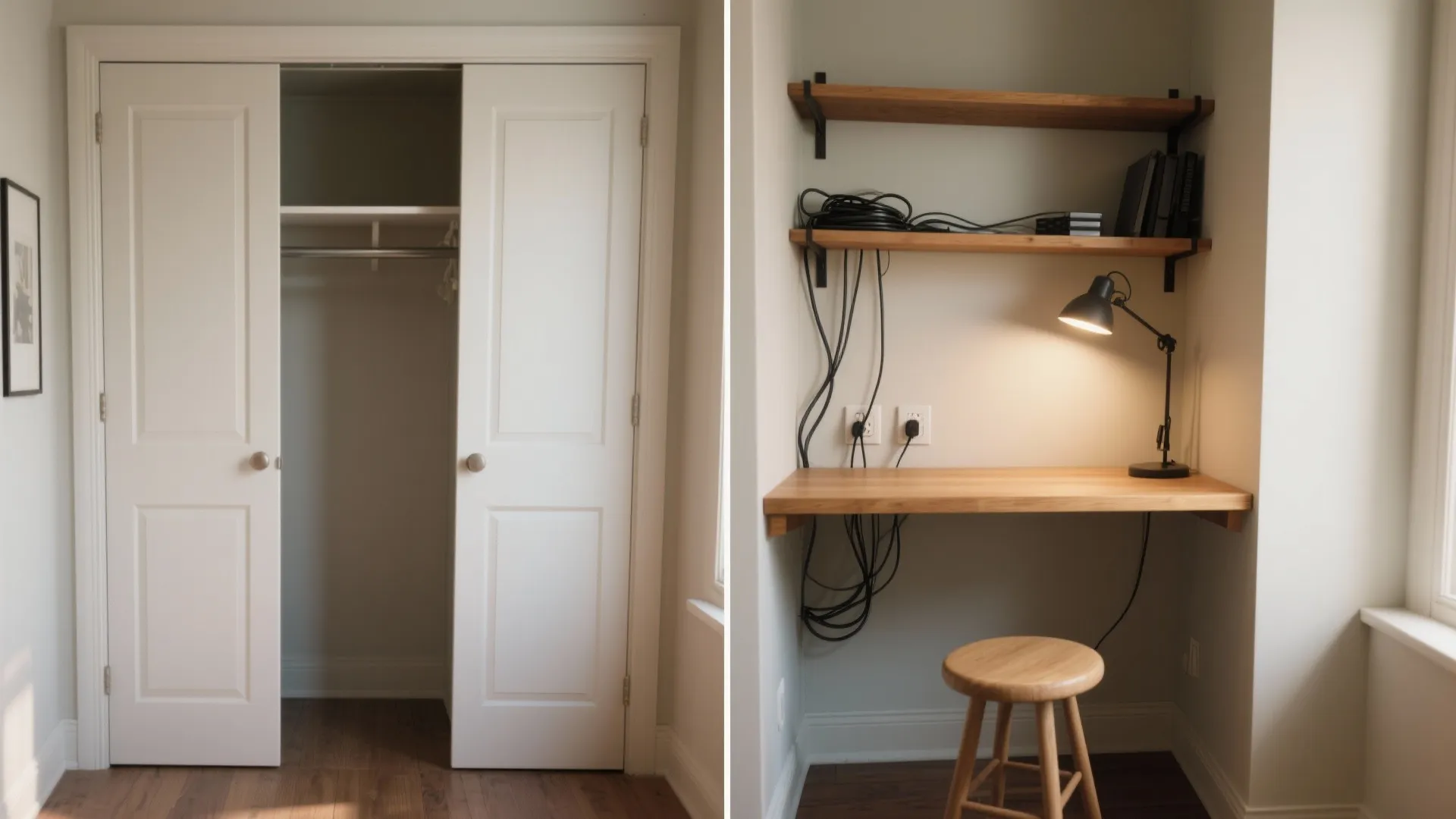 3. Closet-to-office conversion