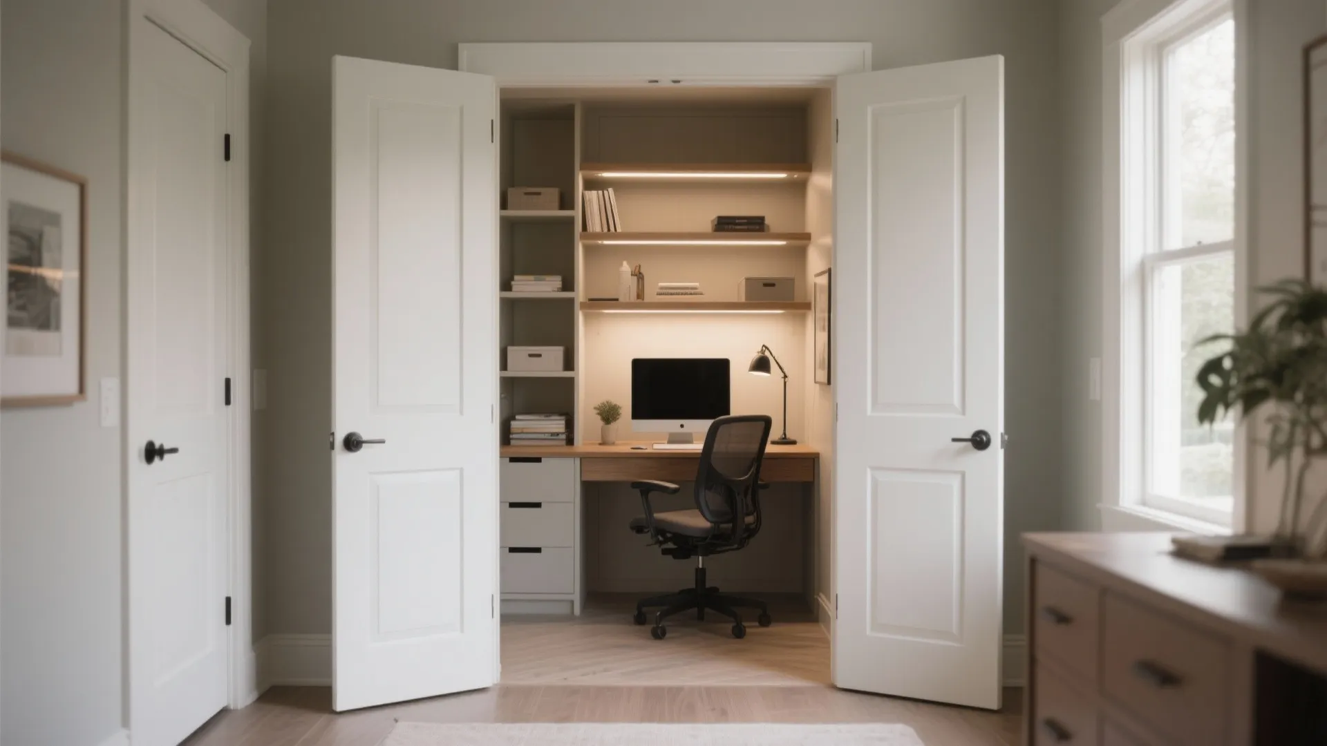 5. Closet Office (Cloffice)