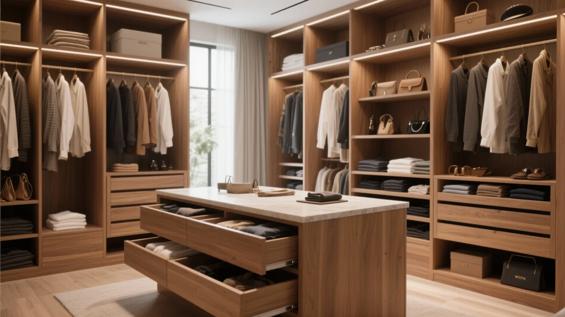 6. Built-In Closet Island