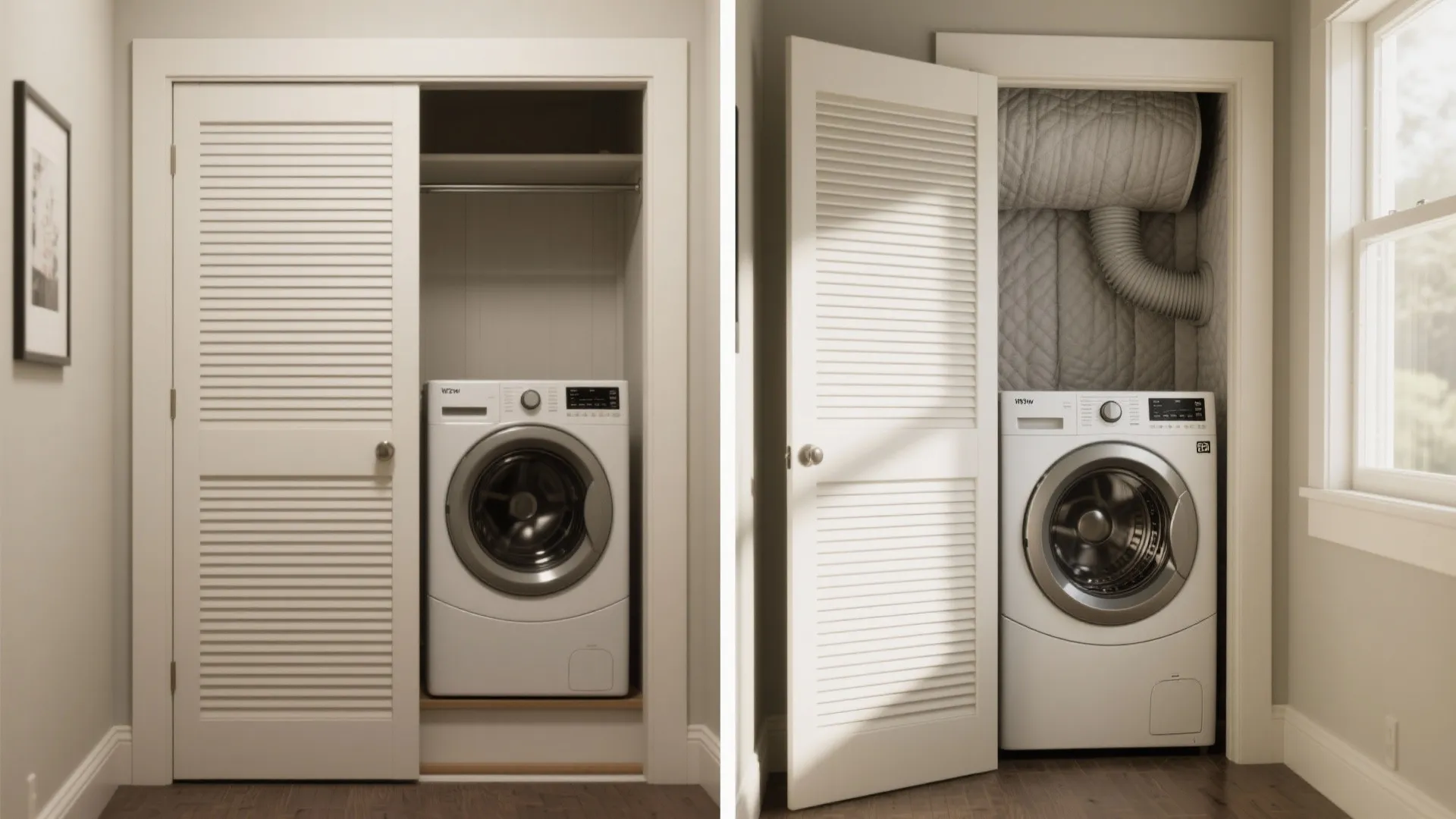4. Convert a closet with ventilation and smart doors
