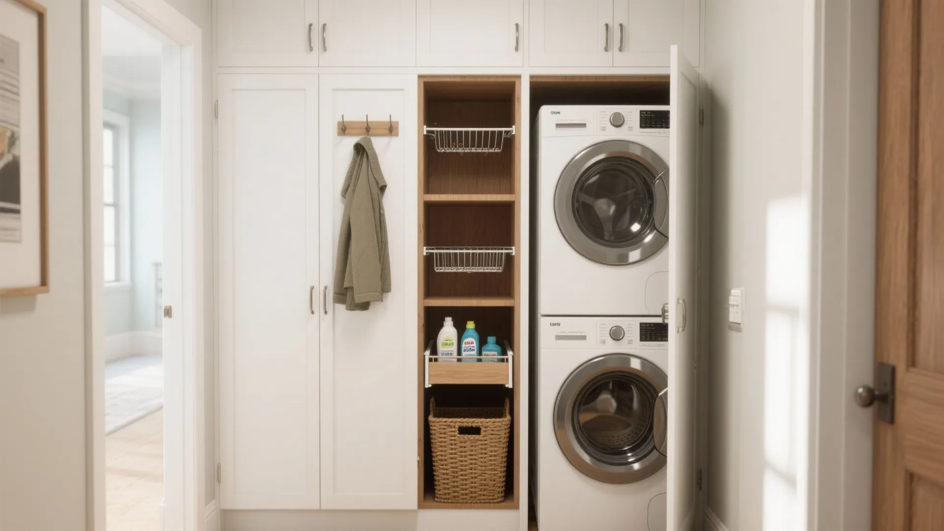5 Stackable Laundry Room Ideas for Small Spaces: Clever, budget-friendly stackable laundry room ideas I’ve used to turn tiny nooks into efficient laundry zones