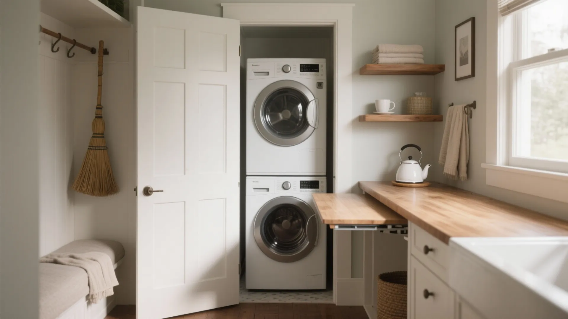 Modern Stacked Laundry Room Ideas: 5 Inspo: Clever, compact and modern stacked laundry room ideas for small homes — five practical inspirations I use as a designer
