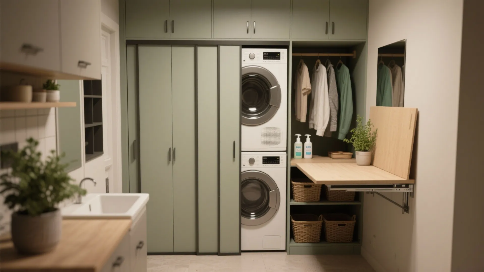 2. Turn It Into a Closet Nook