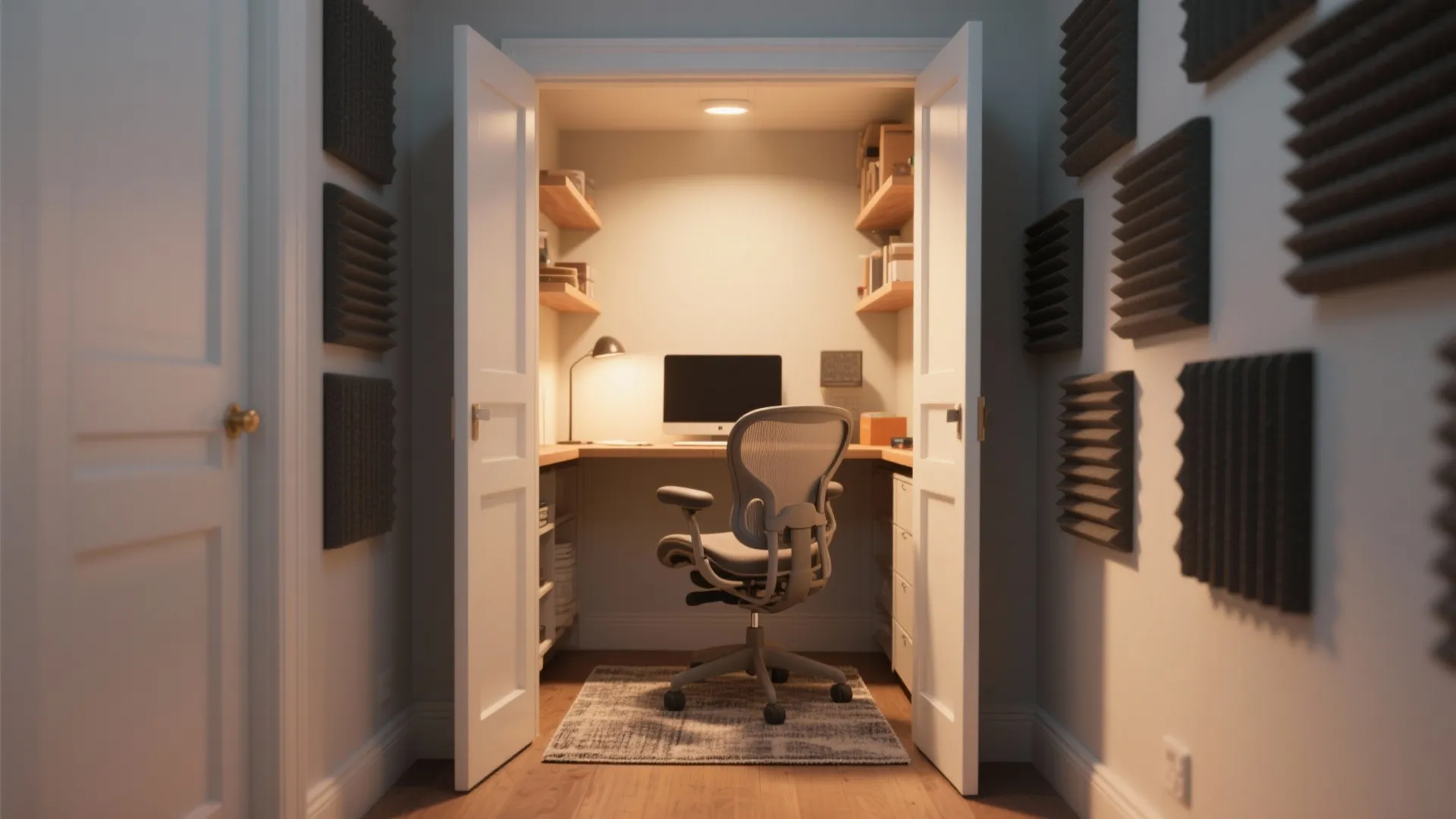 Convert the closet into a focused nook