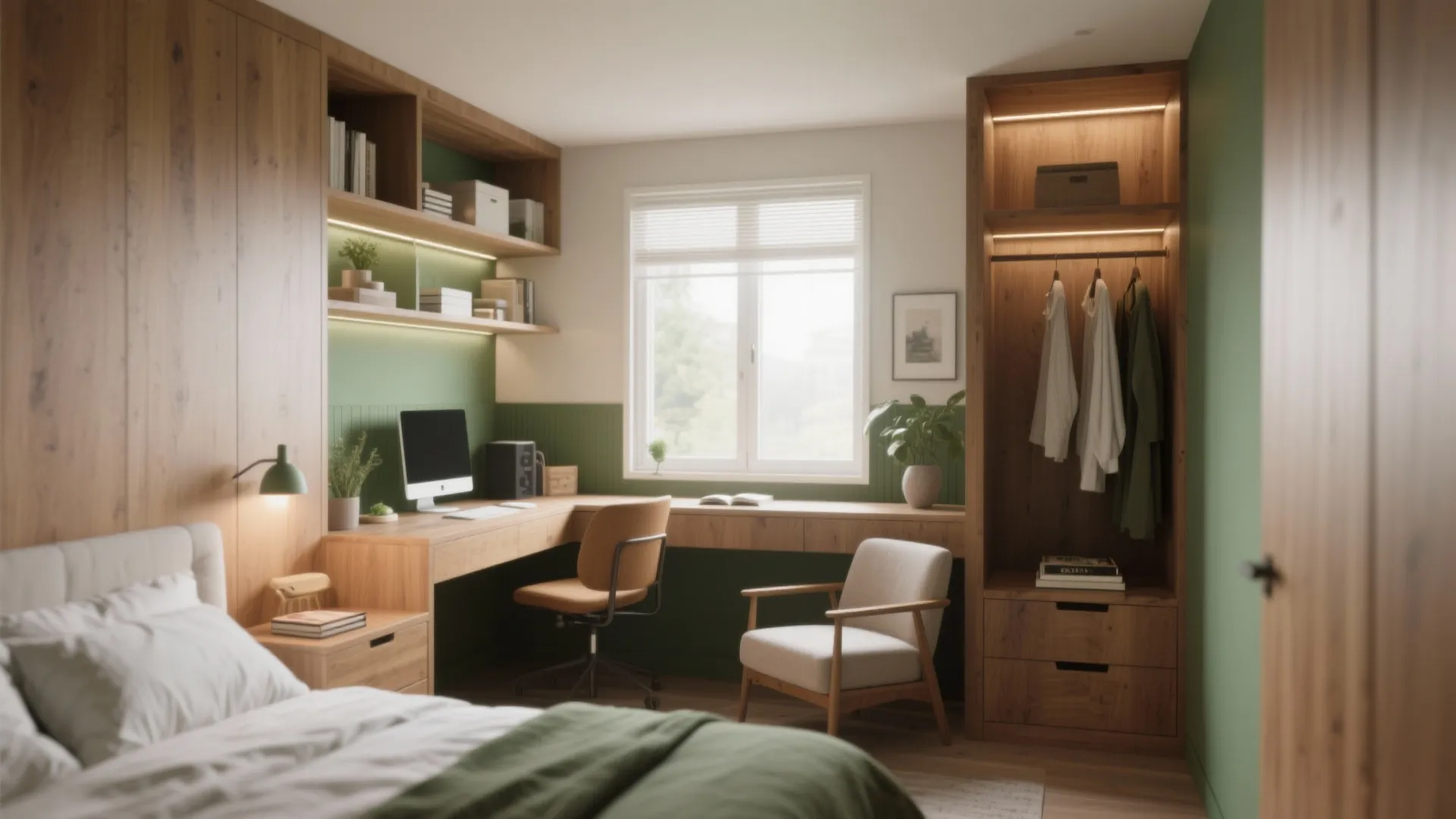 3. Primary suite with multi-use closet nook