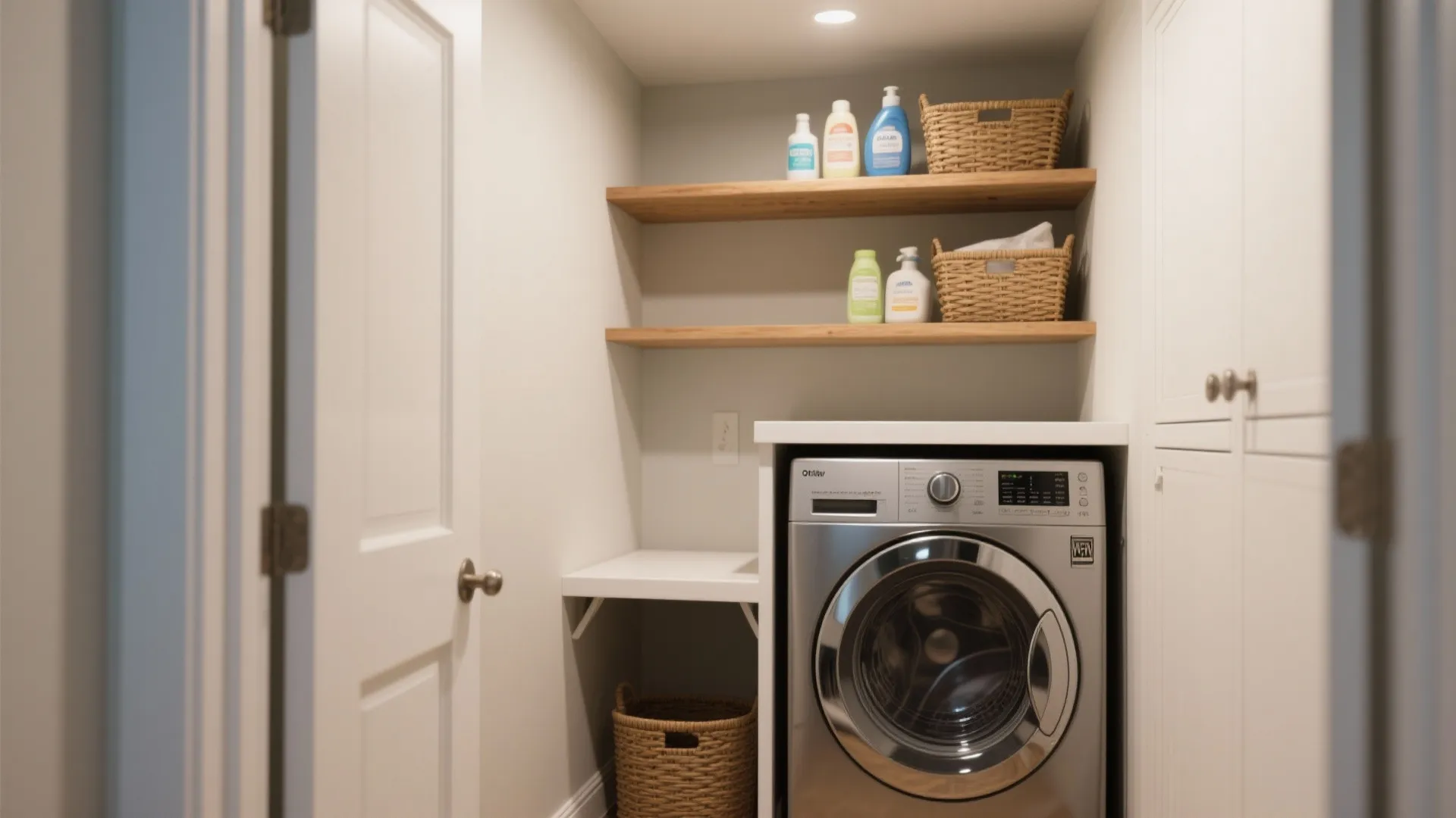 3. Closet-to-laundry nook conversion