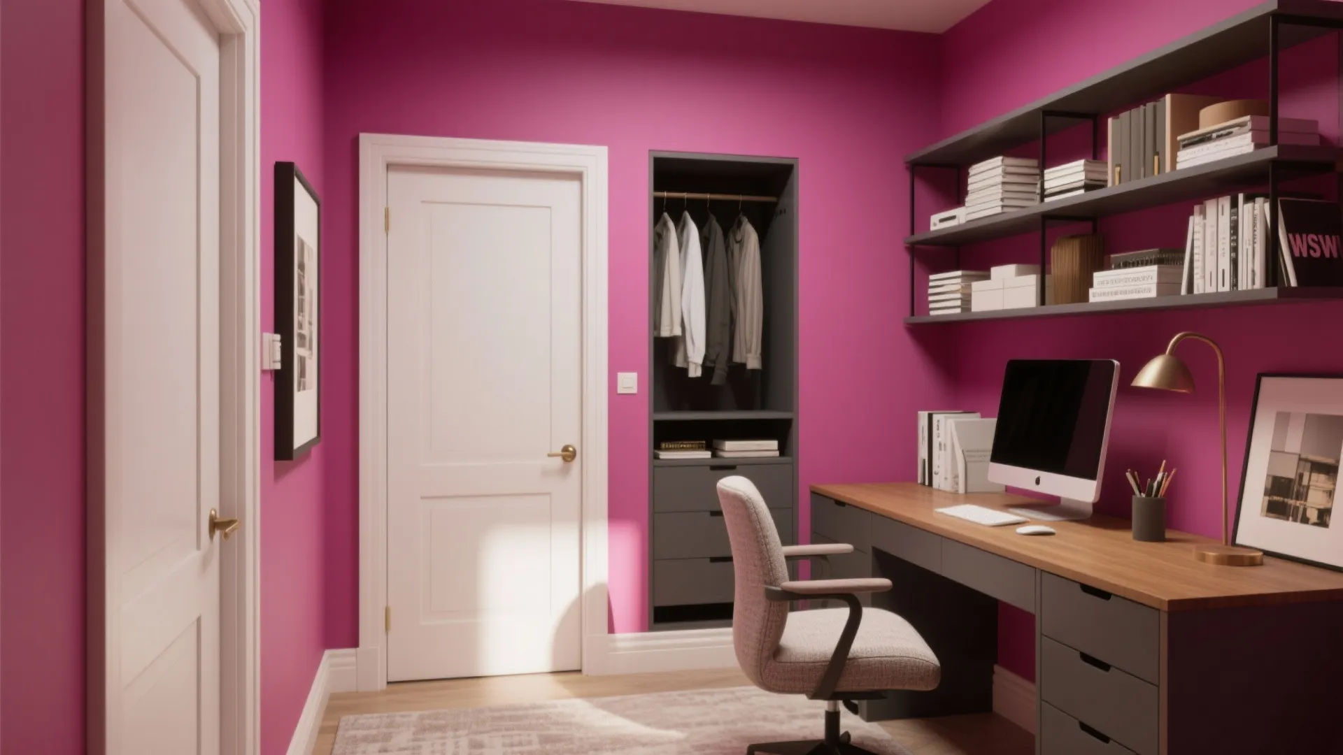 7. Closet Office (Cloffice)
