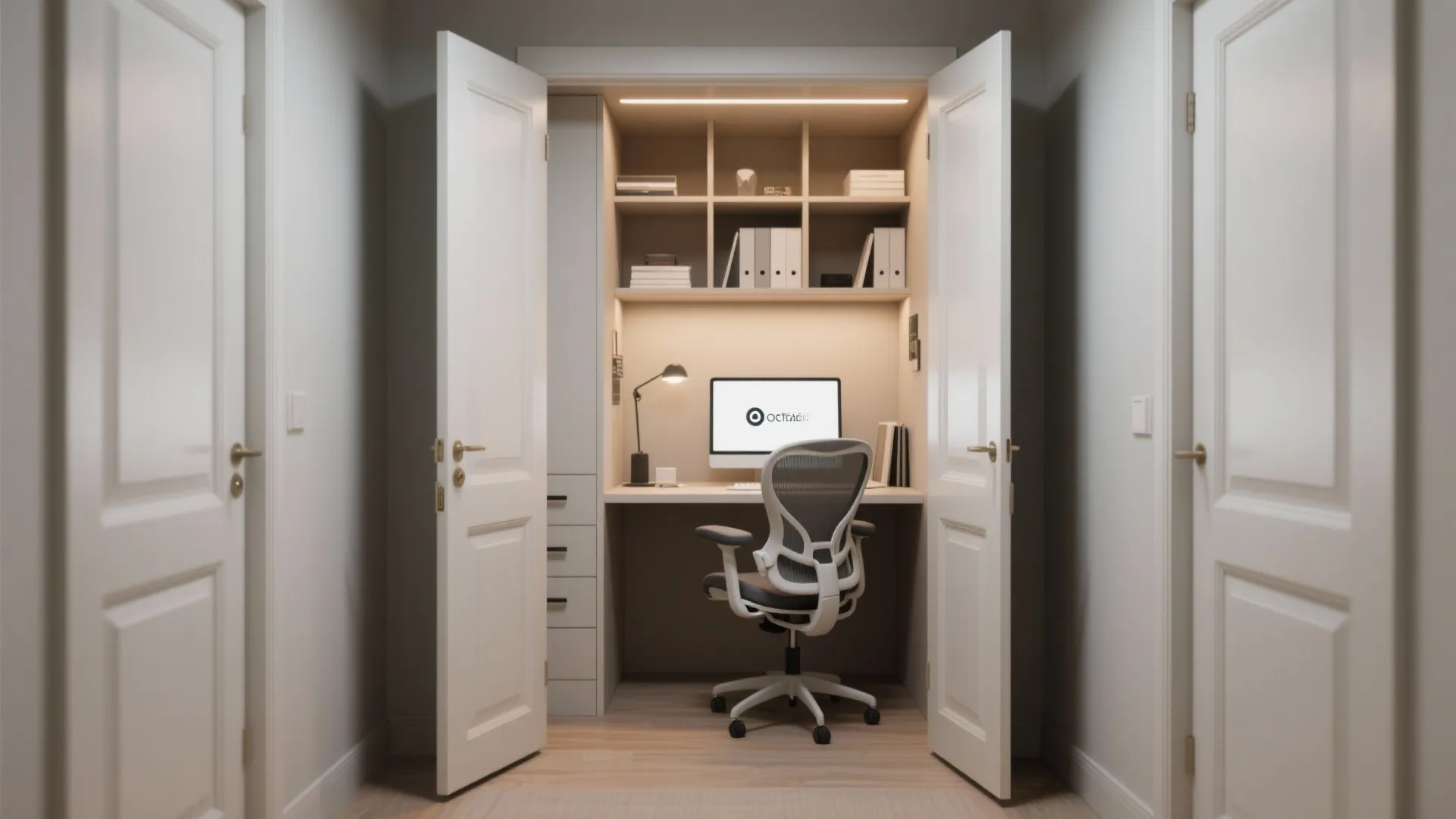 6. Closet Office (Cloffice)