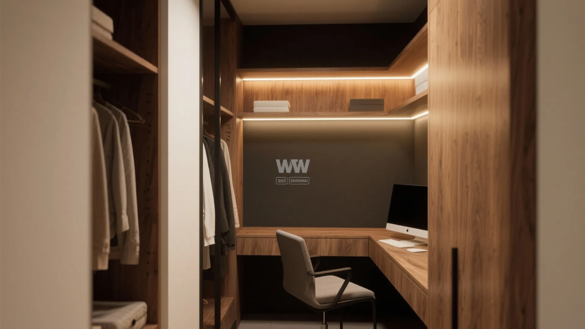 5. Closet-to-Office Conversion