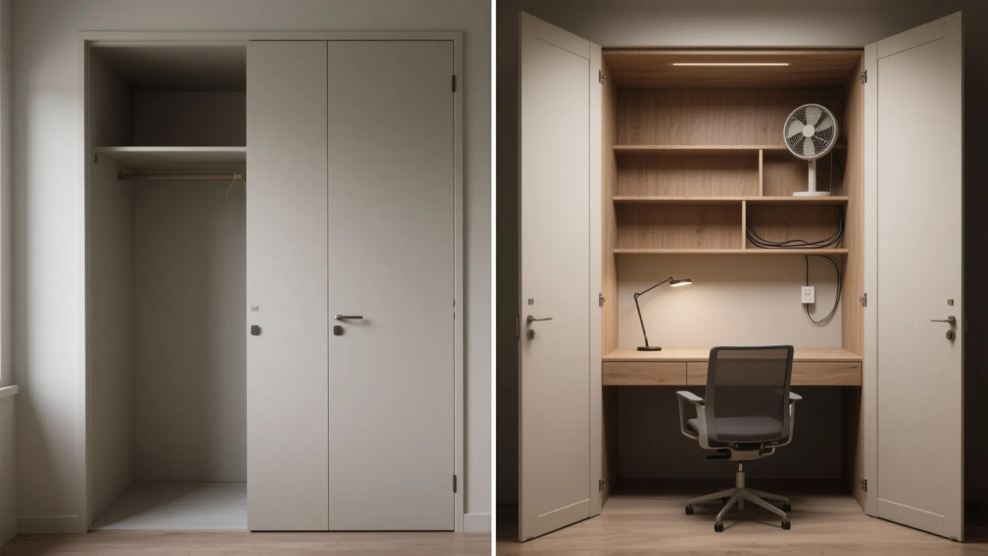 4. Closet-to-Office: The Hidden L