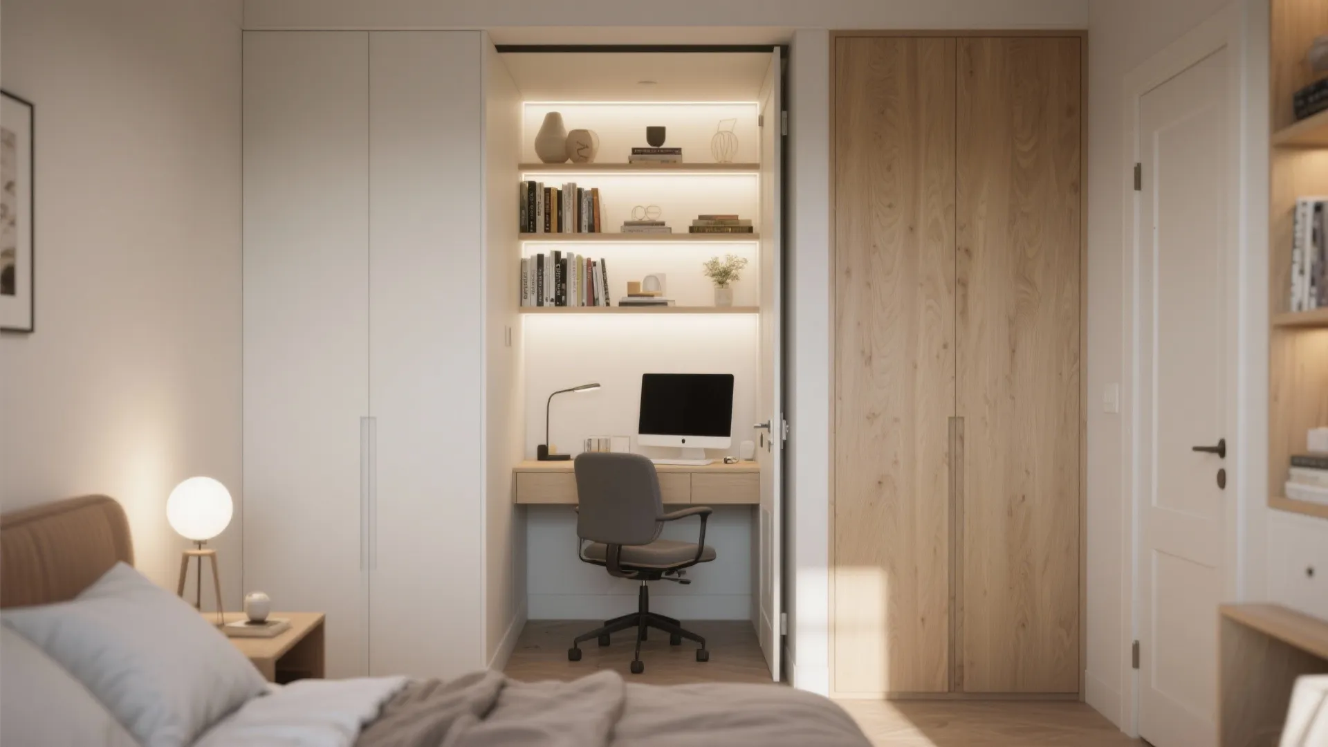 3. Closet-to-Office Conversion