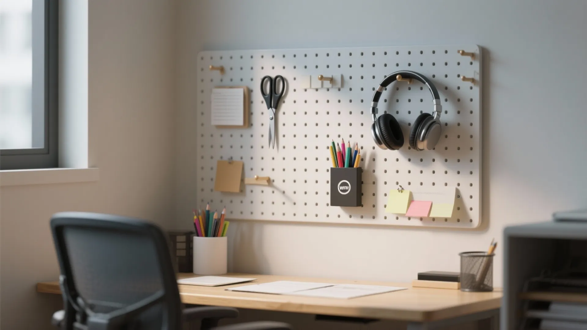 6. Incorporate Pegboards