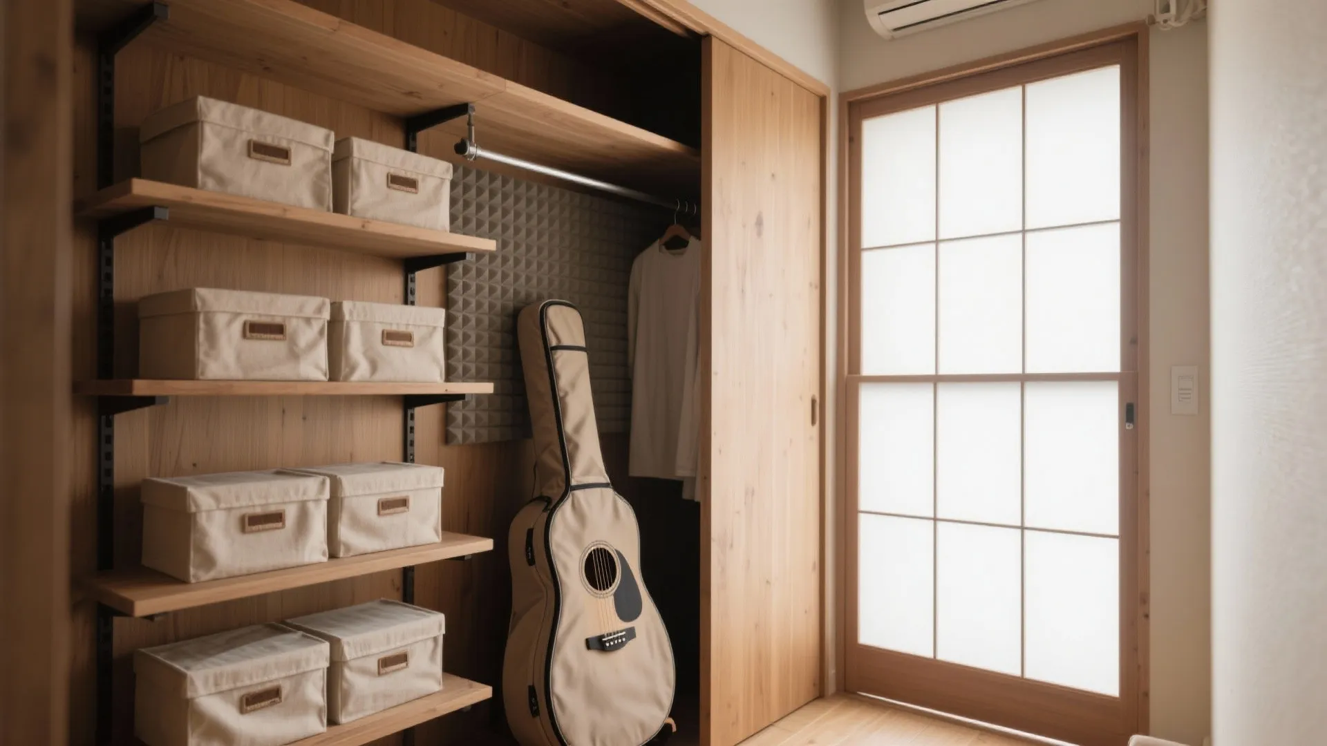 Tips 2: 収納技巧で騒音を減らす“音の居場所”作り（収納技巧）