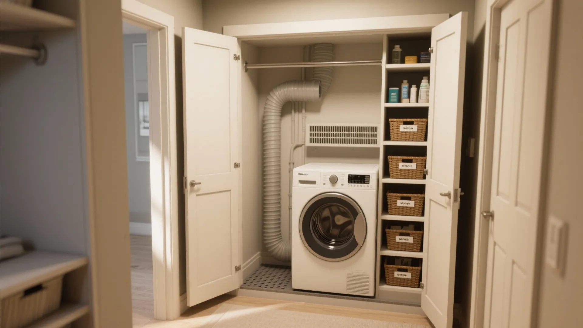 5. Convert a Closet into a Micro-Utility Hub