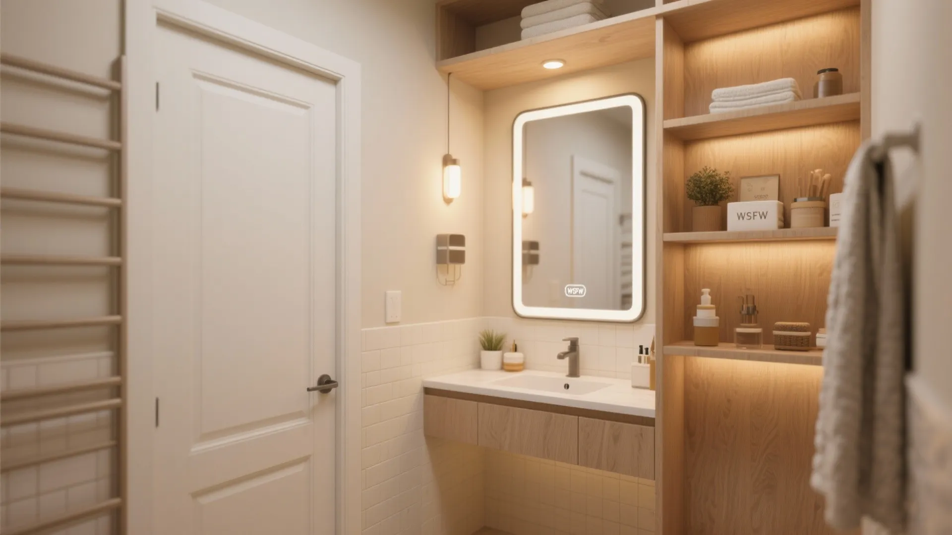 3. Closet With Vanity Nook