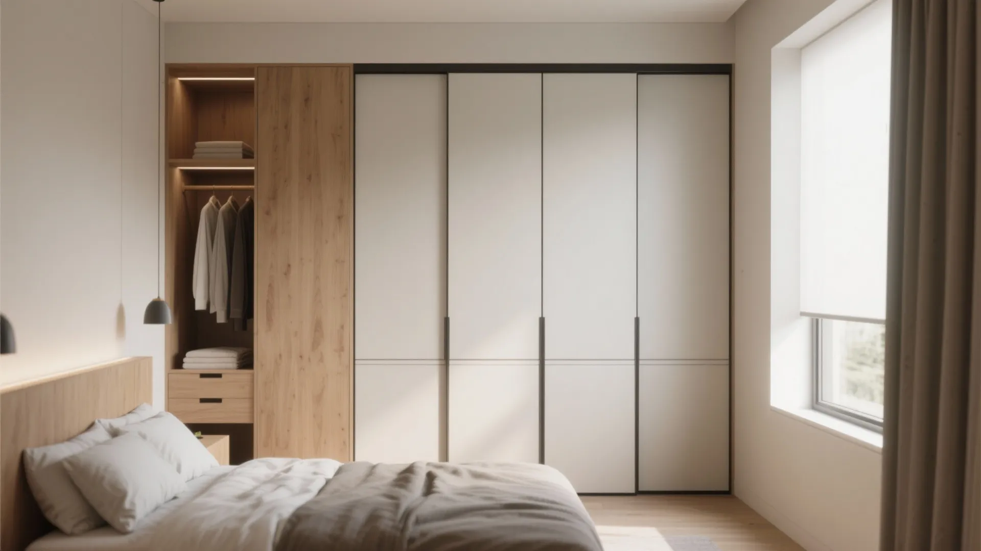 5. Closet Wall Conversion