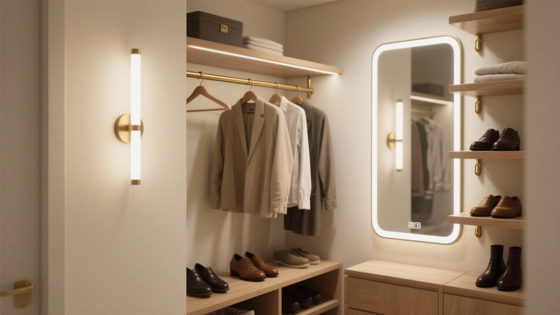 5 Closet Wall Light Ideas for Small Spaces: Creative closet wall light inspirations that maximize style and function in compact closets