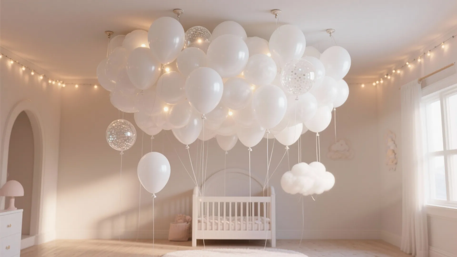 Floating Cloud Ceiling for Naps and Photos